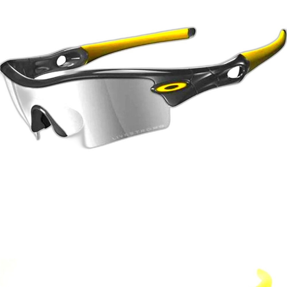 Oakley Radar Livestrong Sport Sunglasses with Black and Yellow Accents
